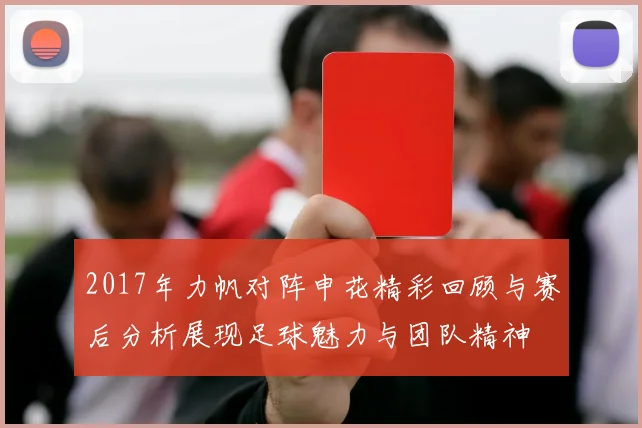 2017年力帆对阵申花精彩回顾与赛后分析展现足球魅力与团队精神